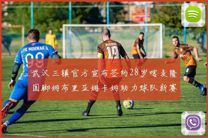 武汉三镇官方宣布签约28岁喀麦隆国脚姆布里亚姆卡姆助力球队新赛季