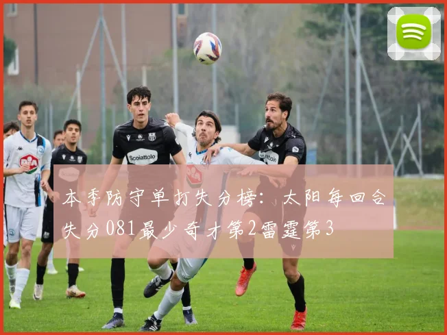 本季防守单打失分榜：太阳每回合失分081最少奇才第2雷霆第3